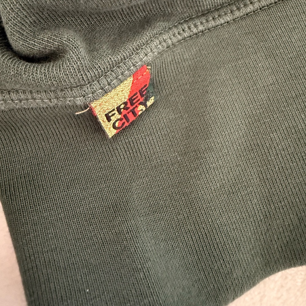 Freecity Green Track Pants size Small - Picture 5 of 10